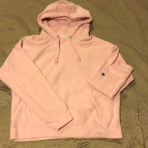Pink unisex hoodie
